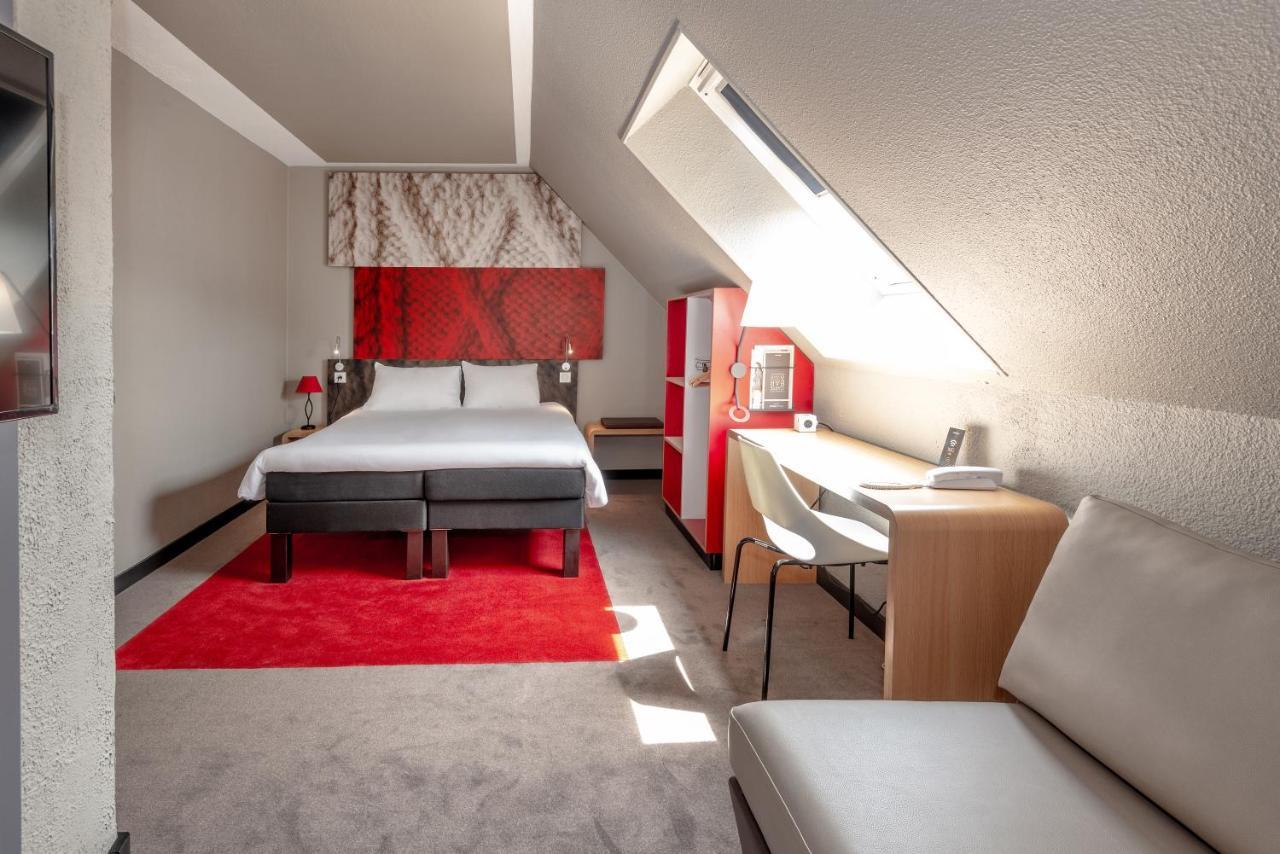 Familiekamer met Tweepersoonsbed en Bank