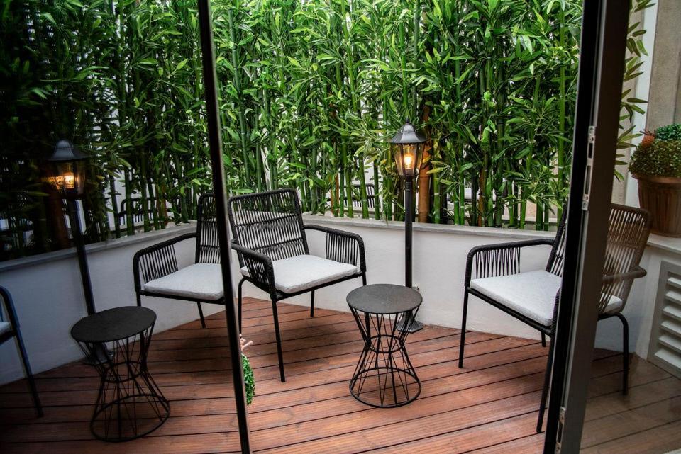 Quarto Twin com Terraço