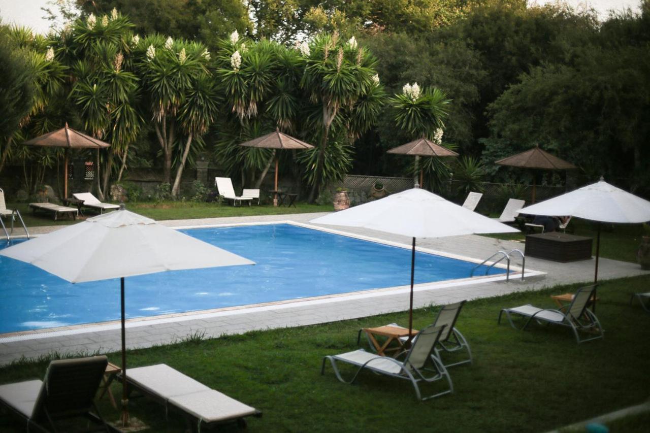 Camera Matrimoniale/Doppia con Letti Singoli con Vista Piscina