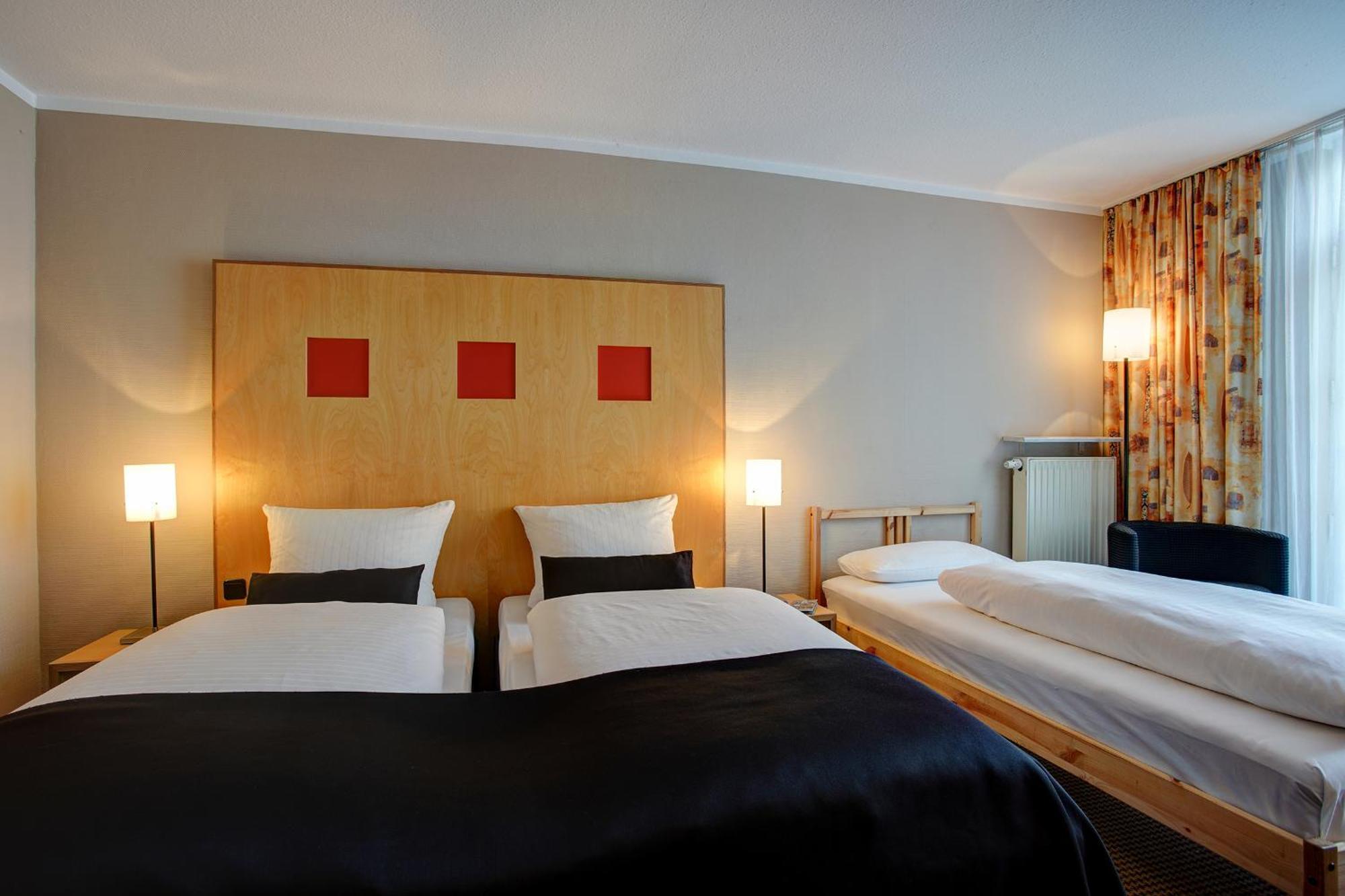 Family Room with One Double Bed and One Single Bed