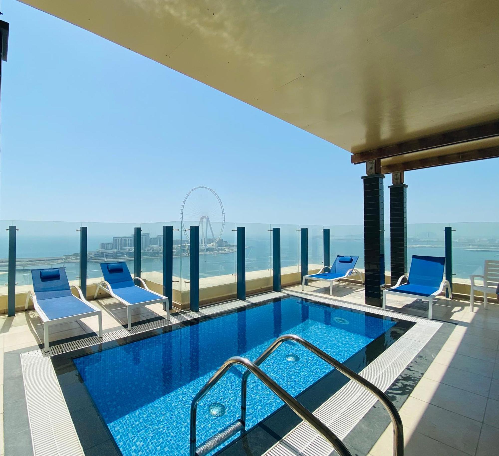 Three Bedroom Apartment Private Pool on F&B Just Steps from JBR Beach