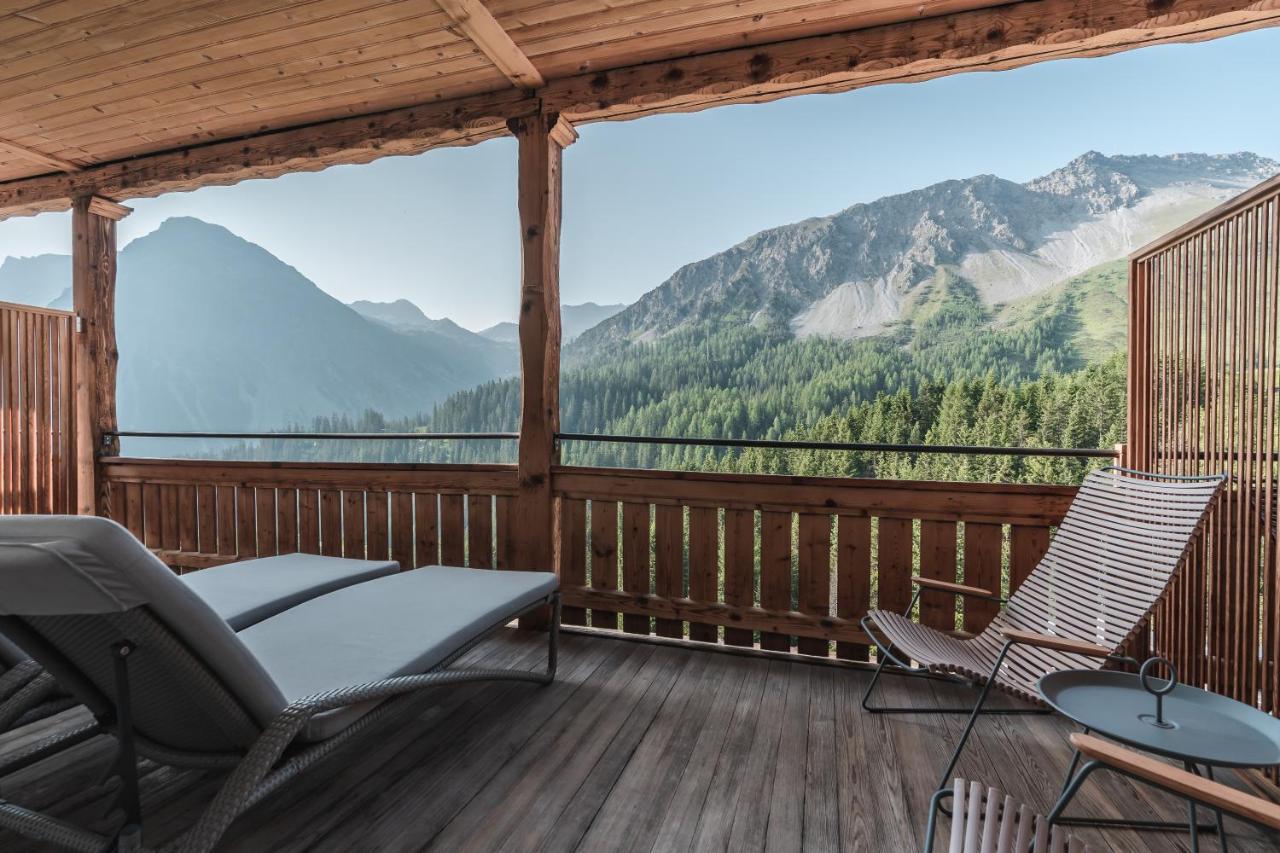Kleines Doppelzimmer mit Balkon und Panoramablick
