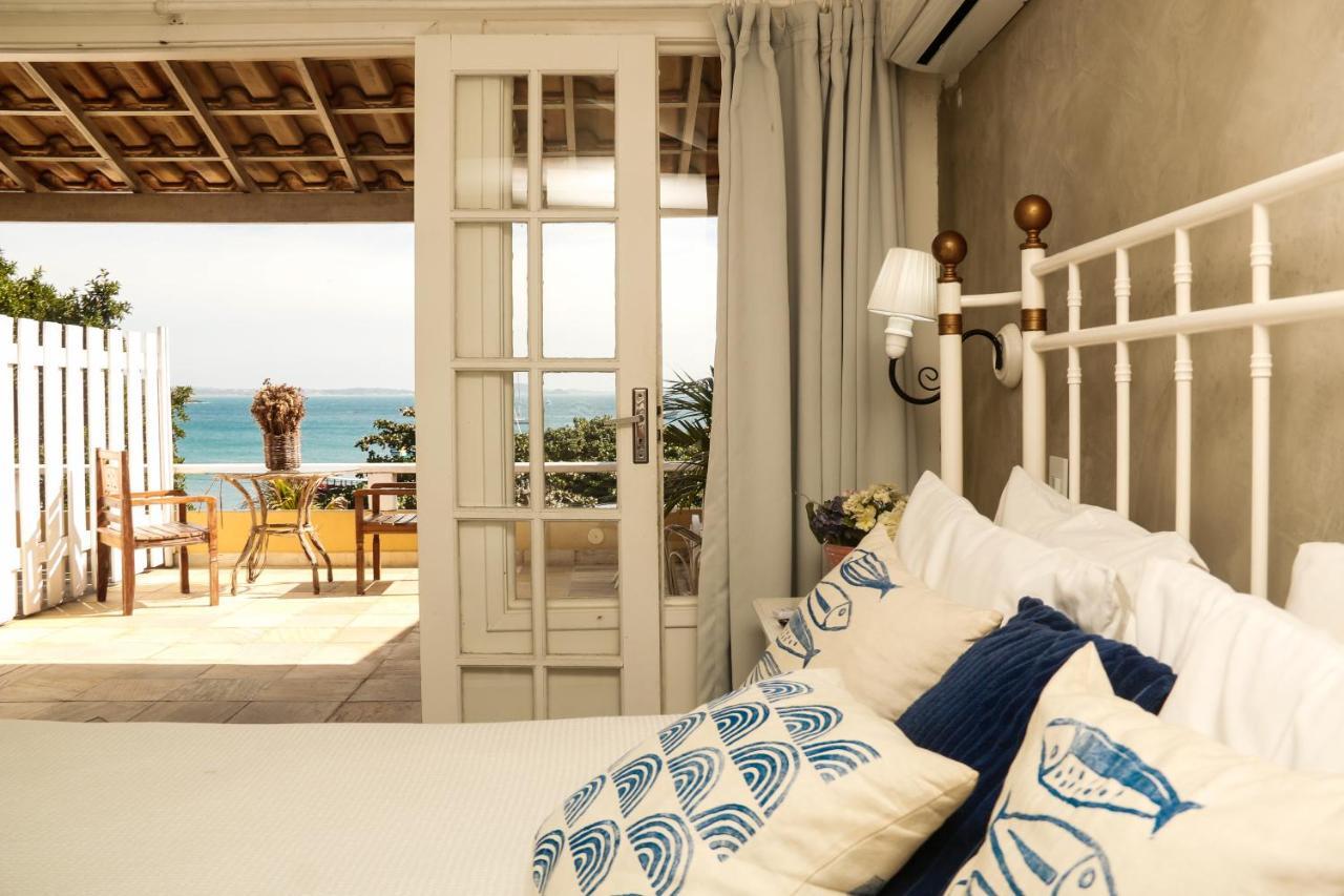 Suíte com Cama King-size e Vista do Mar