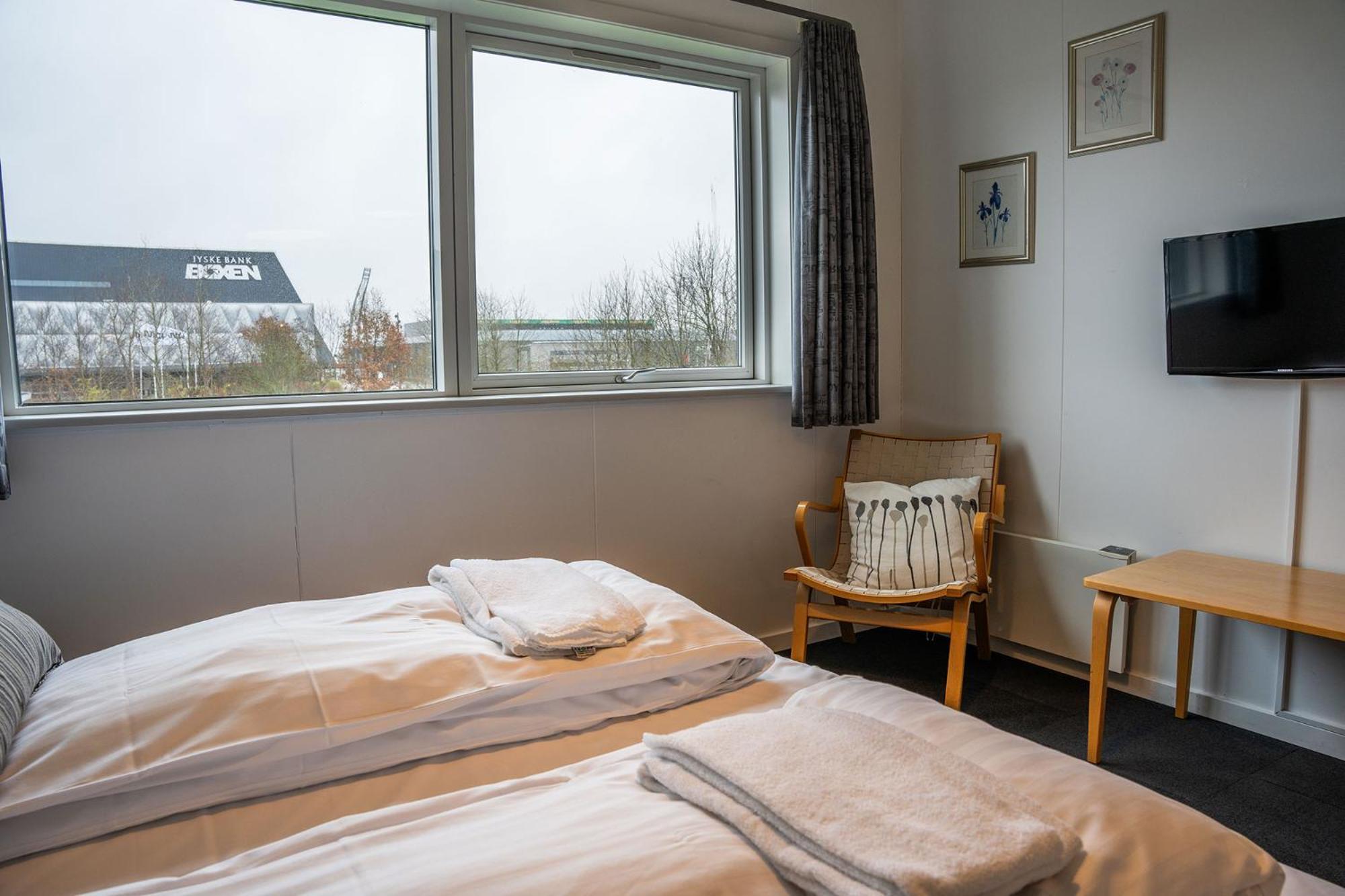 Tweepersoonskamer met 1 of 2 Bedden