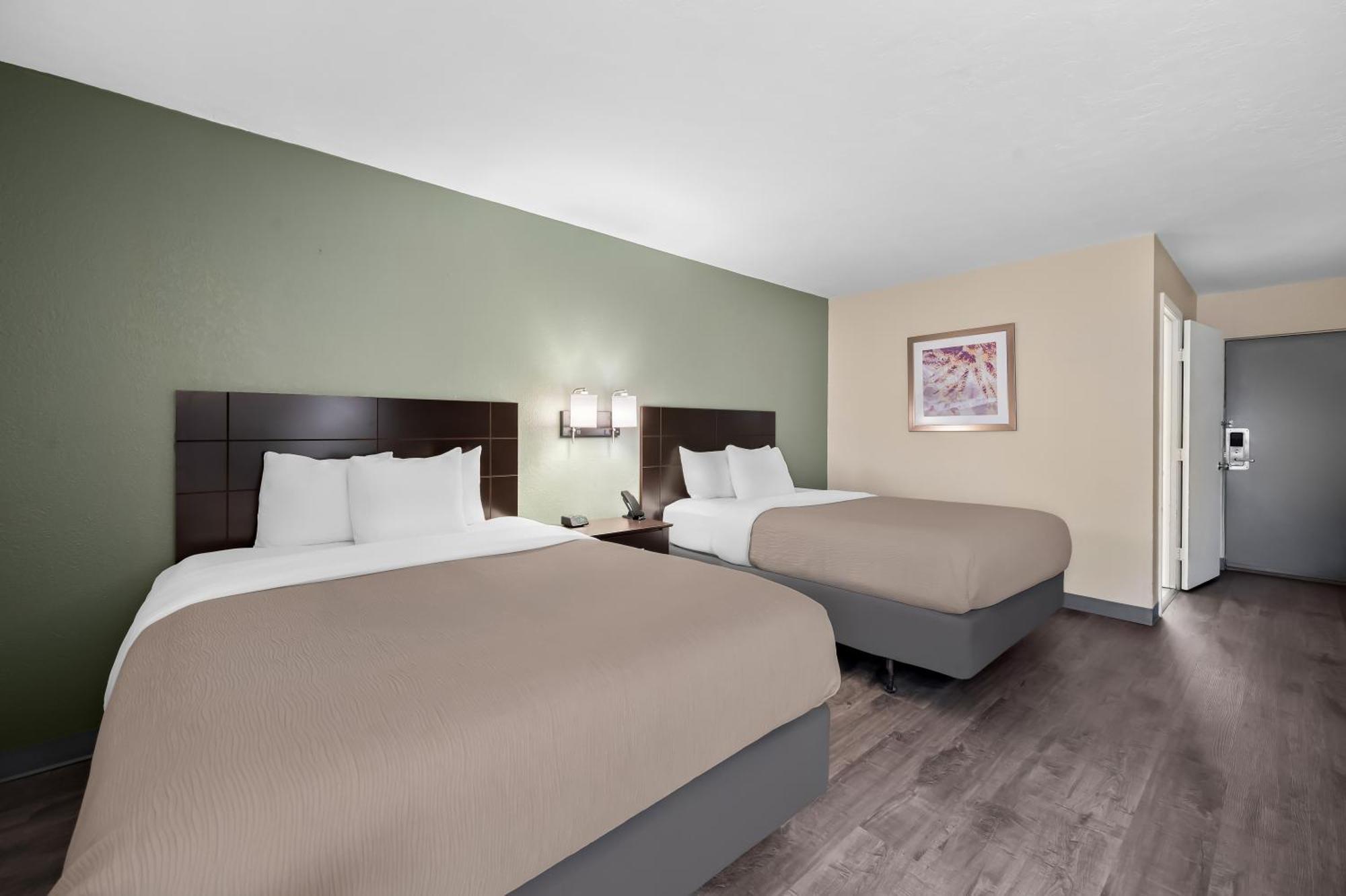 Double Room Two Double Beds Accessible or Non-Smoking
