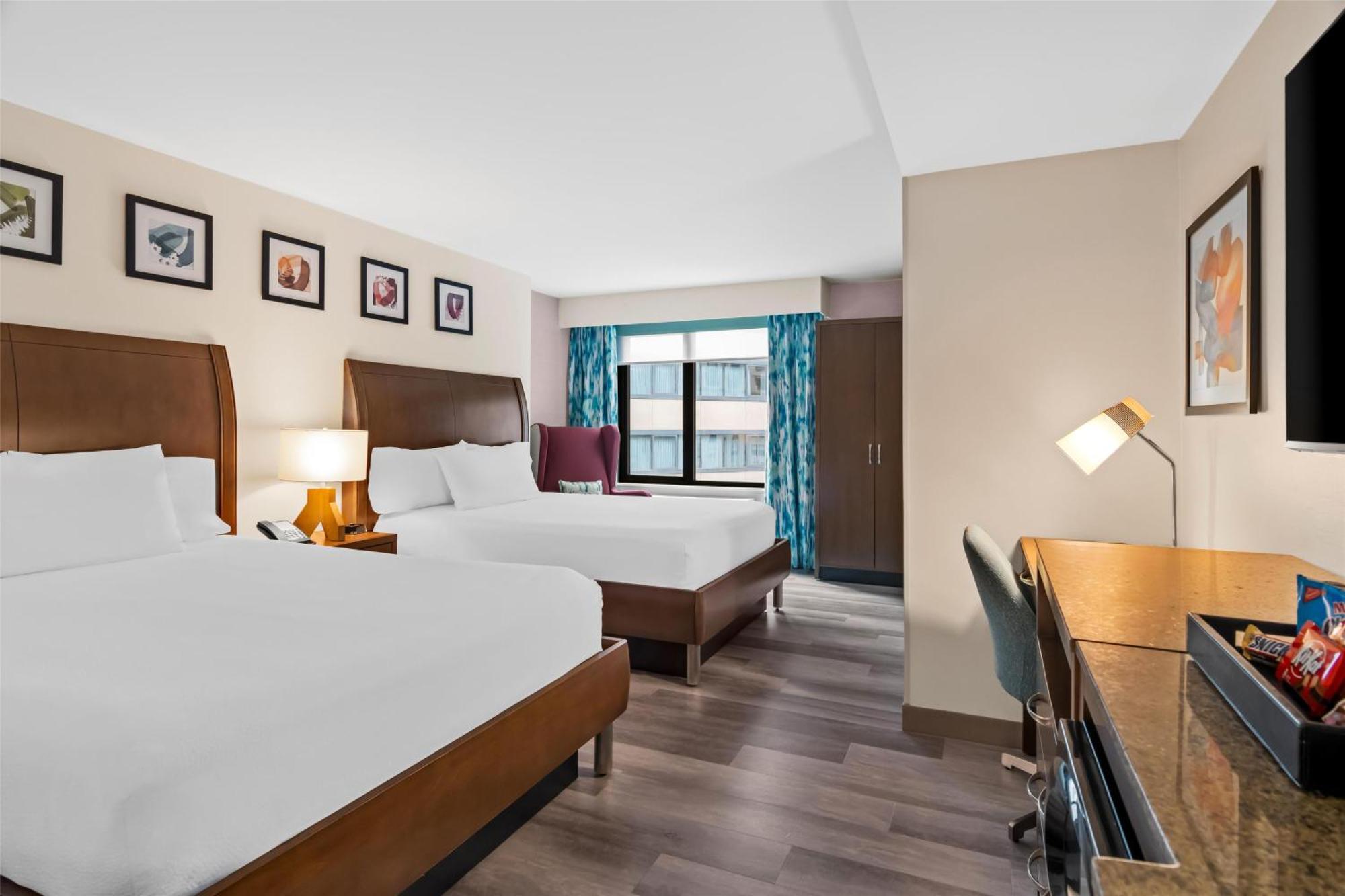 Premium Doppelzimmer mit 2 Queensize-Betten