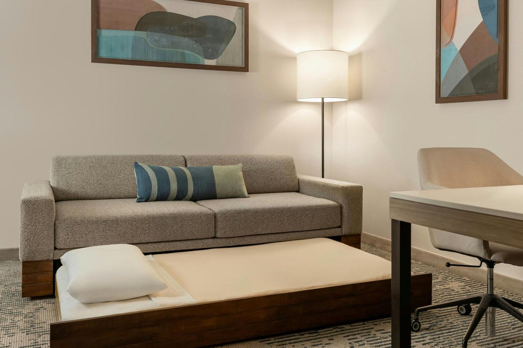 King Suite with Roll-In Shower, Transfer Shower and Trundle Bed - Mobility Access/Hearing Accessible