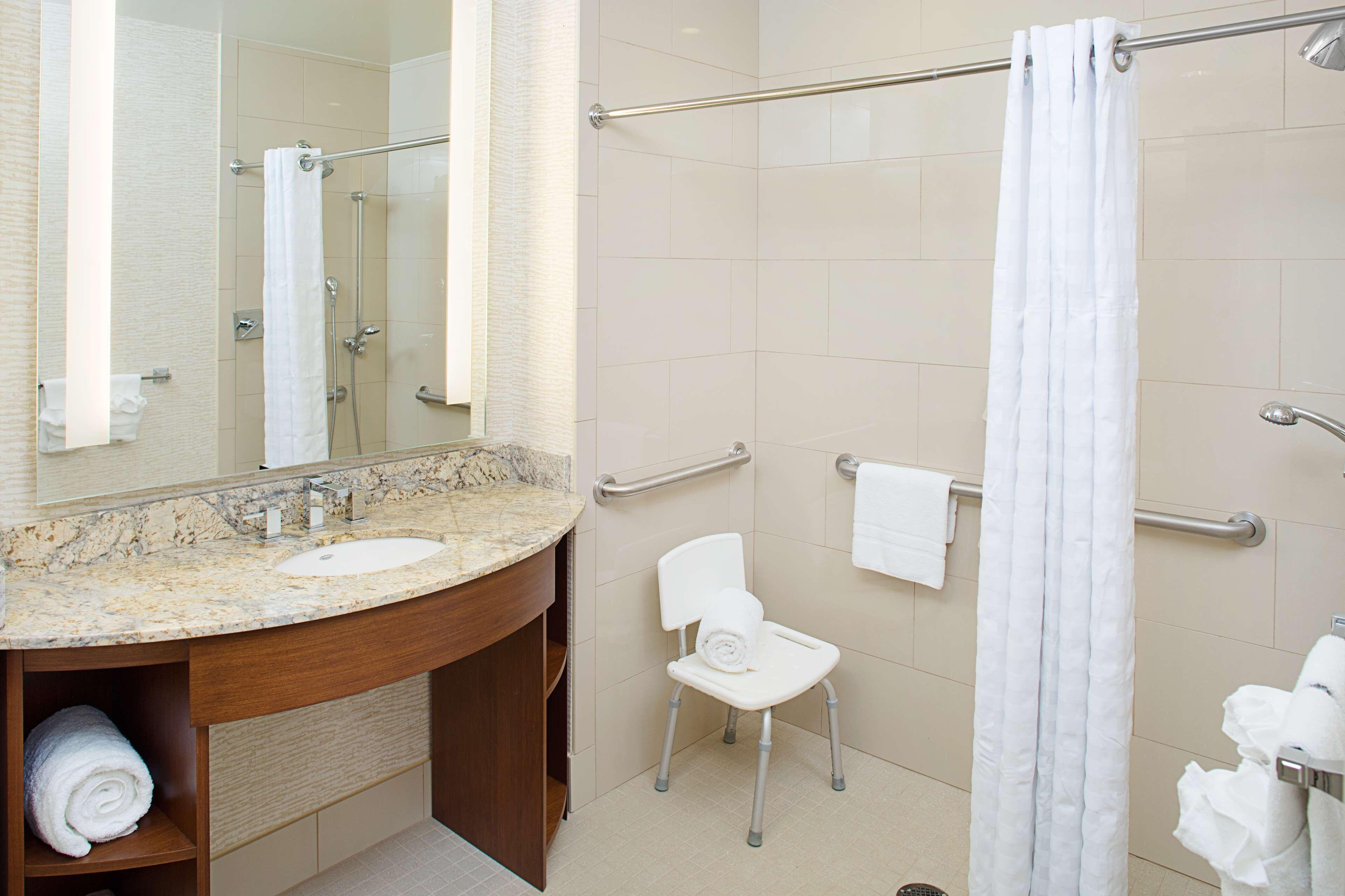 King Suite Roll Shower Mobility or Hearing Accessible Non-Smoking