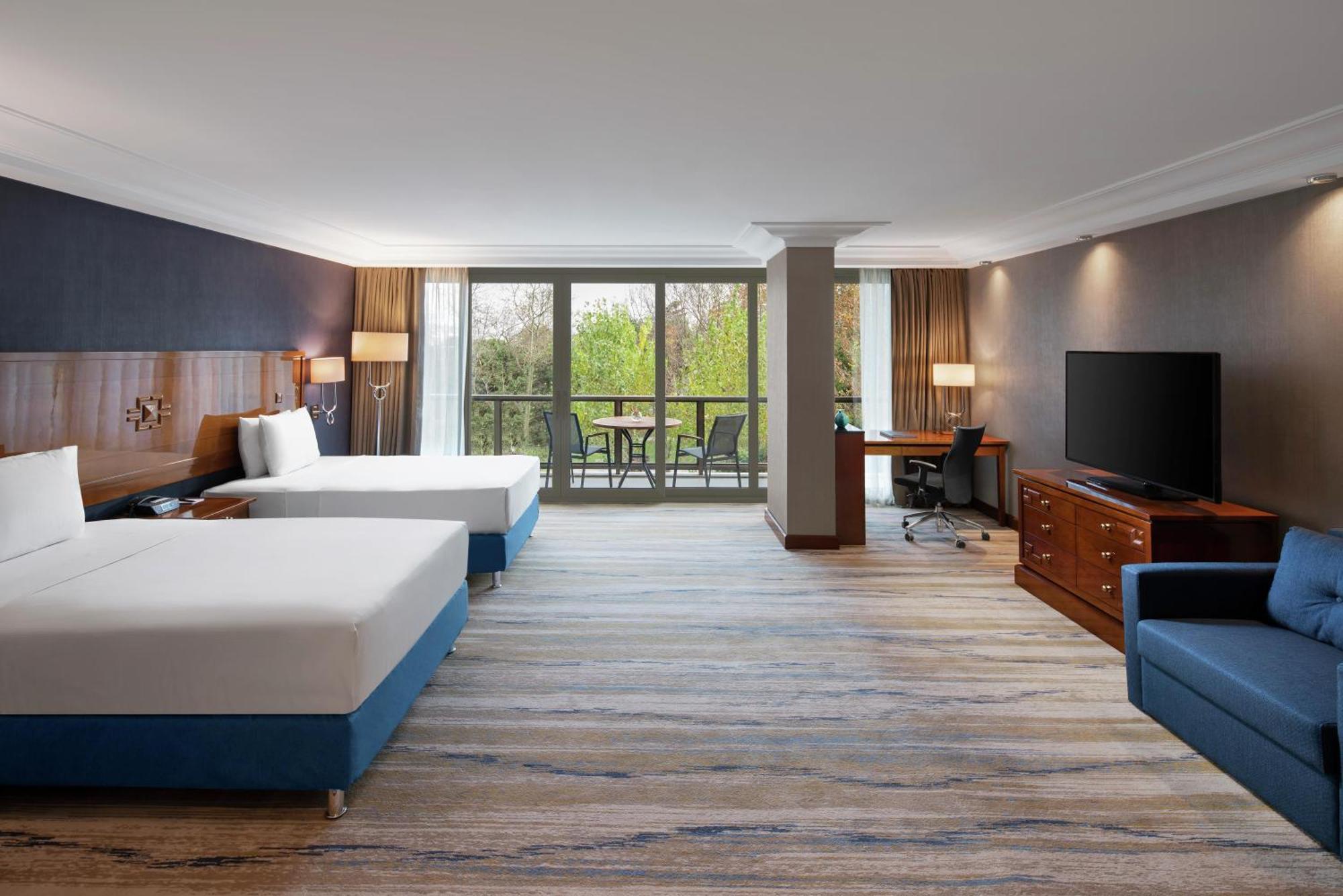 Chambre Lits Jumeaux Deluxe avec vue sur le jardin