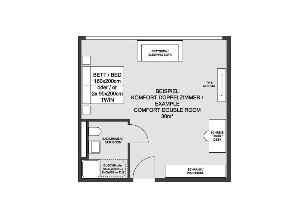 Comfort Double or Twin Room