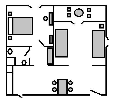 Apartment with Village View