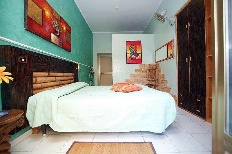 Tweepersoonskamer met 1 of 2 Bedden en Gedeelde Badkamer