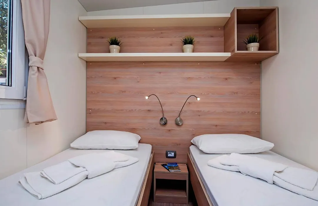 Eurocamp Mobile Homes At Campsite Porton Nature Hideouts-1
