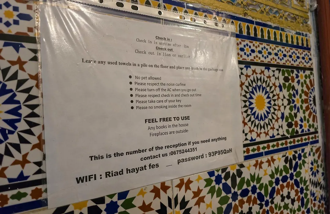 Riad Fes Hayat - Confort Stay-1