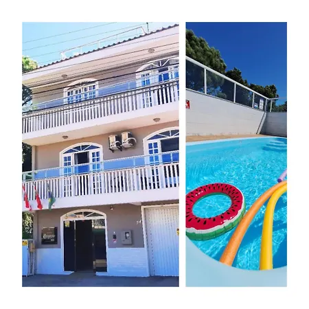 Pousada Hospedagem Palhoça com piscina-2