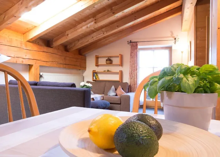  Ahorn-Appartements - Chiemgau Karte