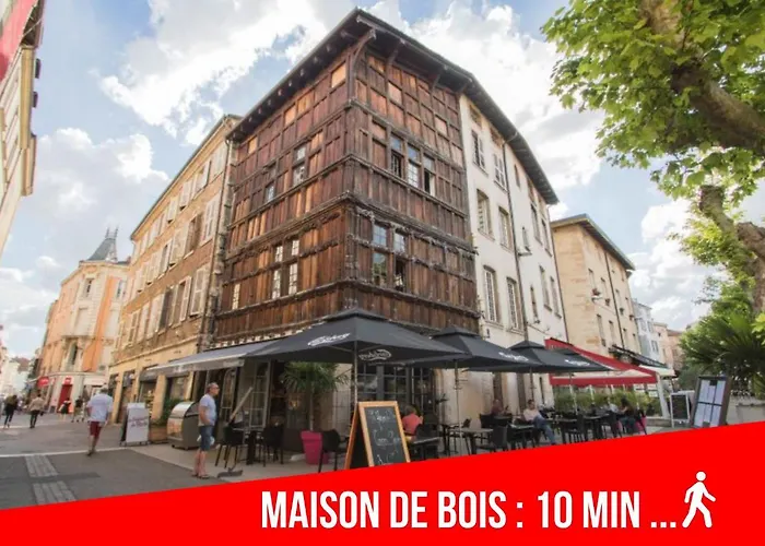 Legend Majestic - Parking Privé- Climatisation - Gare - Centre Ville