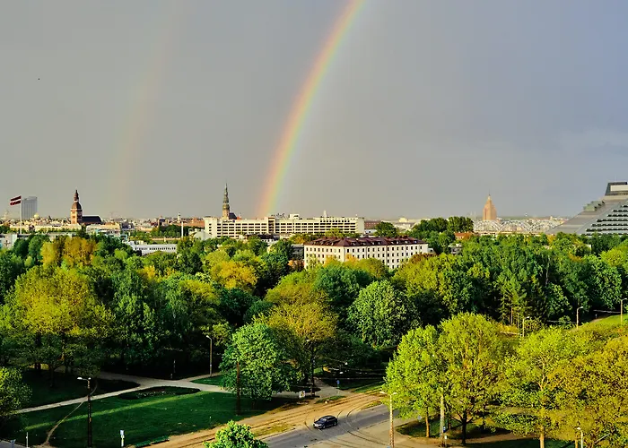 Pet Friendly hotel: Bellevue Park Hotel Riga With Free Parking