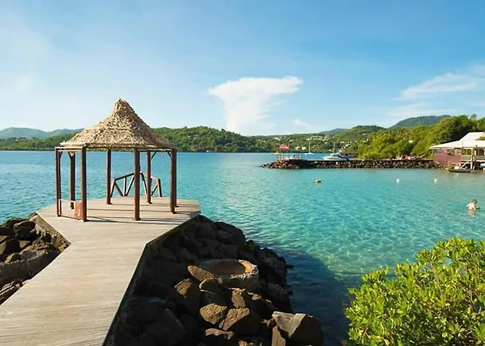 Studio dans Résidence Hotelière aux 3ilets Pointe du bout Résidence la Marina Carayou