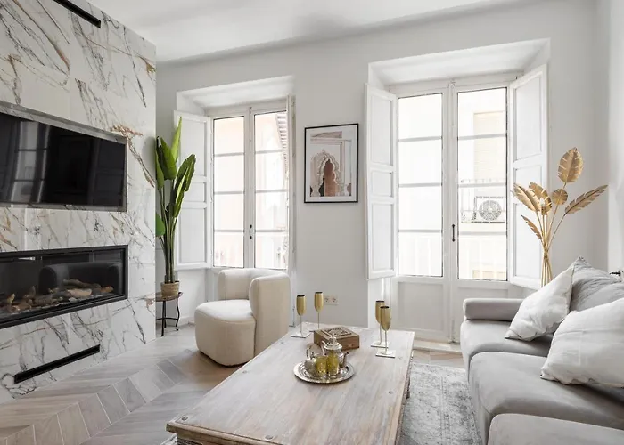 Apartahotel: Arabica Suites - Lujosos Apartamentos con Chimenea en Granada - Centro