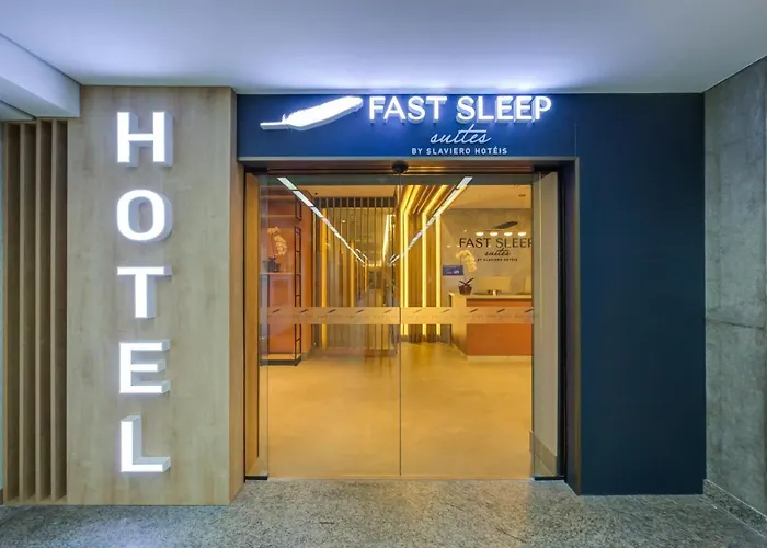 Hotel 3 estrelas: Fast Sleep Suites by Slaviero Hoteis - Hotel dentro do Aeroporto de Guarulhos - Terminal 2 - desembarque oeste
