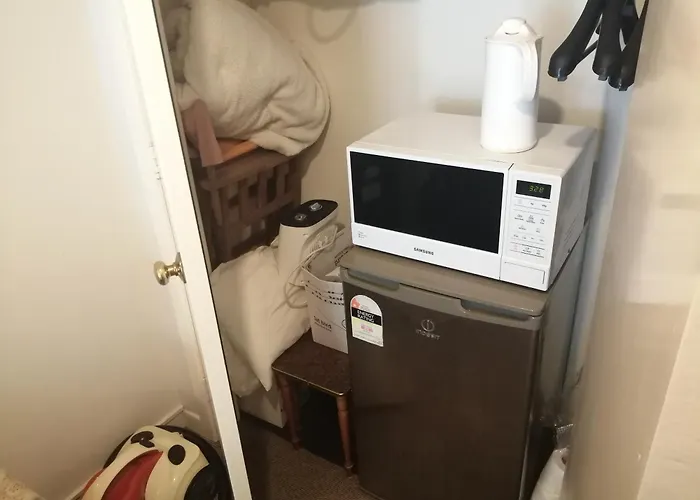 Guest house: 1 Queen Bed And 1 Sofa Bed, Studio B, 25 Glenfell Place, Epsom, Auckland