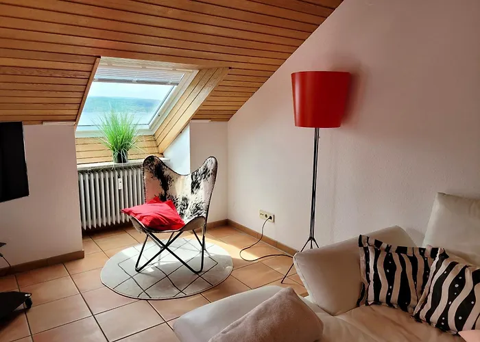 Ferienwohnung mit Seeblick und Dachterrasse in Überlingen