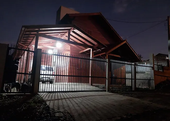 Cabanas rota da neve