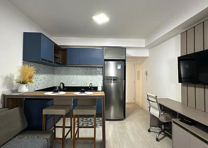  Studio Batel com ótima localização
