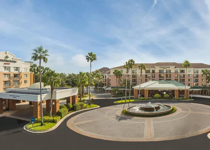 Springhill Suites, Lake Buena Vista, Orlando Marriott Village Hot Breakfast With Starbucks