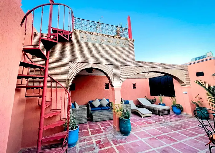 Hotel de 5 estrellas: Riad Farasha & Pool-Rooftop View