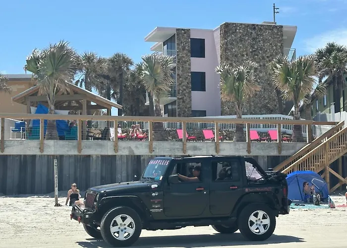 Pet Friendly hotel: Flamingo Inn Beachfront - Daytona Beach