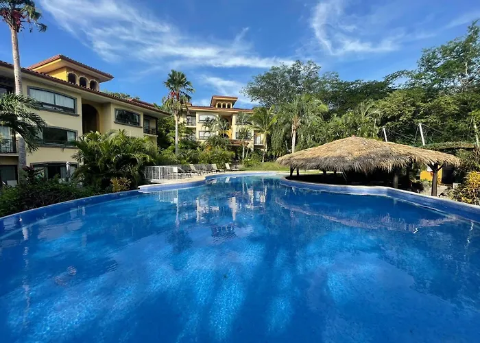 Pet Friendly hotel: The Oaks Tamarindo Pool Front Condominiums Fast Wifi