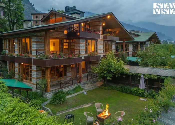 Stayvista At Himalayan Retreat Luxury Stay In Manali With Bonfire, Bbq And Mountain Views