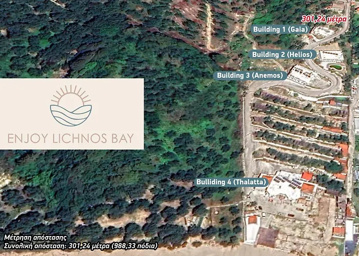 Enjoy Lichnos Bay Village, Camping, And Apartments