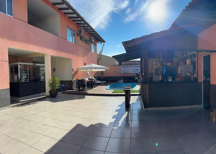 Casa de hóspedes: Pousada Fênix,com piscina -250 METROS DA PRAIA