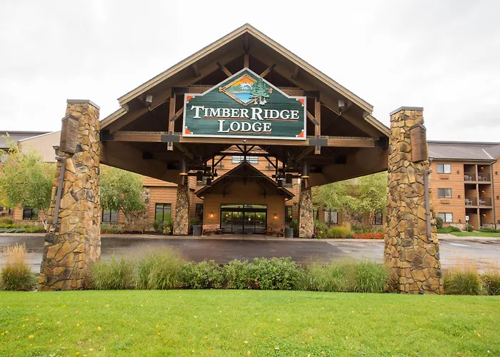 Hot Tub in Room Timber Ridge Lodge And Waterpark