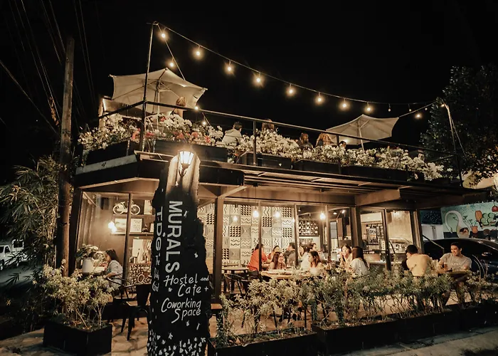 Murals And Cafe