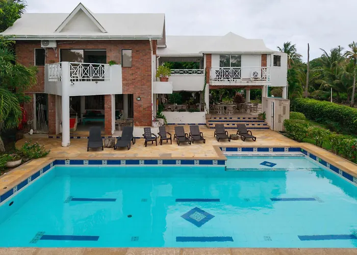 Casa Frente al Mar San Andrés Piscina Privada