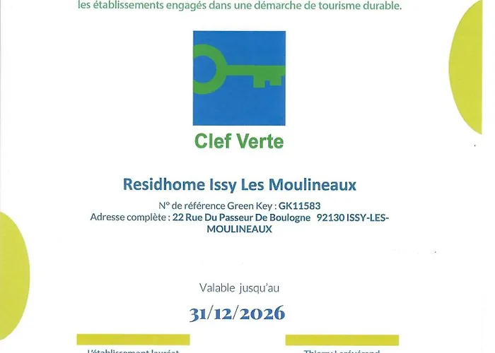 Residhome Paris Issy Les Moulineaux