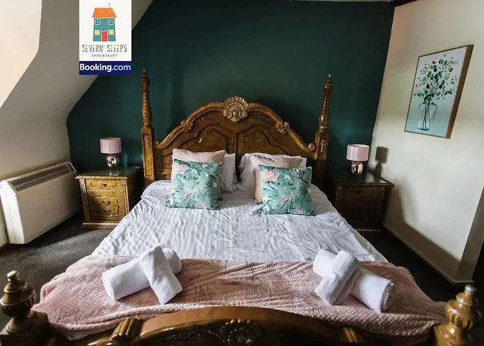 Five Guest Rooms In Tudor House Frankwell Shrewsbury With Free Wifi