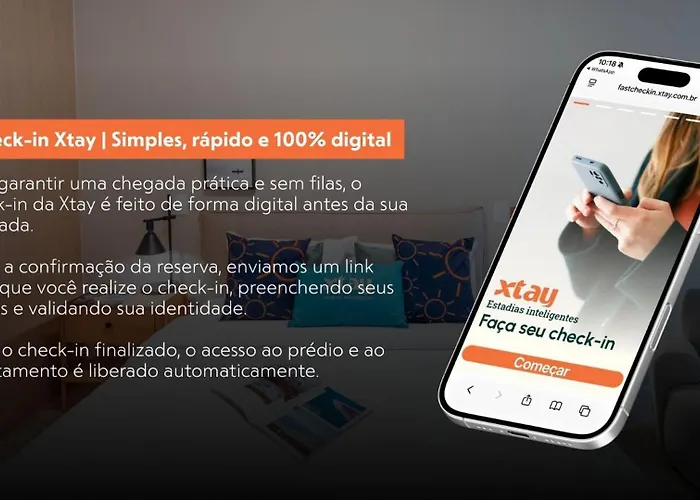  Atrium Studios by Xtay - Tranquilo, Completo e Com Tudo por Perto