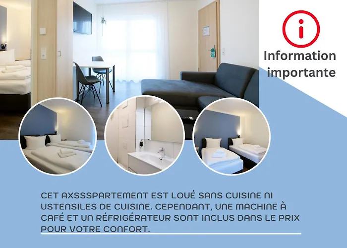 Smart & Stay Aparthotel Saarbruecken Sued - Self-Check-In - Free Parking