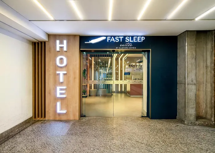 Fast Sleep Suites by Slaviero Hoteis - dentro do Aeroporto de Guarulhos - Terminal 2 - desembarque oeste