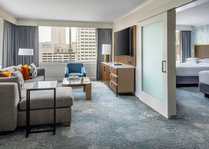 Hotels with tennis New Orleans Marriott