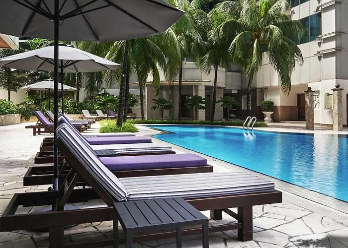 Hot Tub in Room Pullman Kuala Lumpur City Centre & Residences
