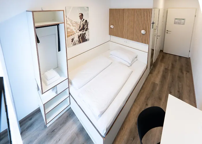 Motel Schlafraum contactless check-in
