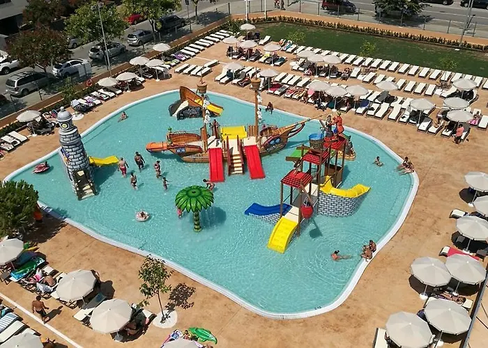 Hotel parque acuático: Hotel Sorra Daurada Splash