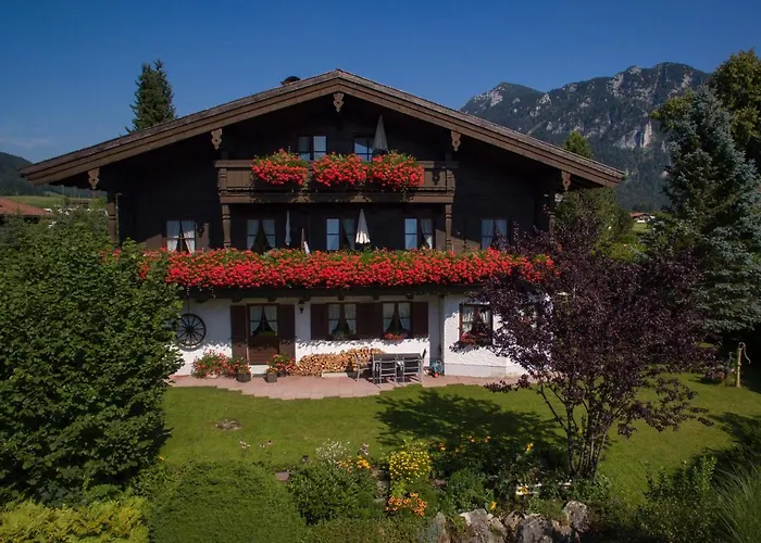  Ahorn-Appartements - Chiemgau Karte